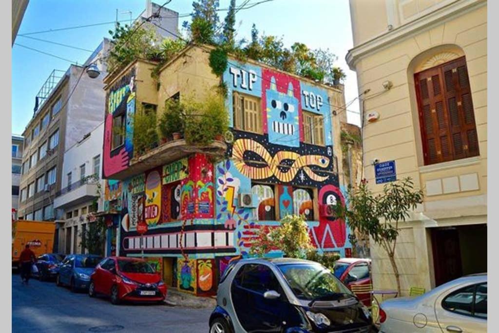 Athens Designer'S Loft Downtown Apartment Luaran gambar